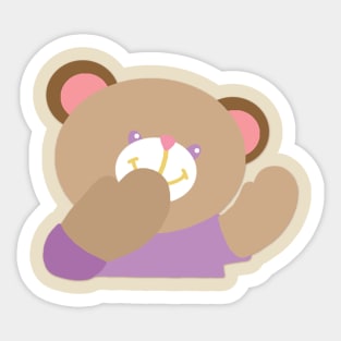 Teddy Bear Sticker